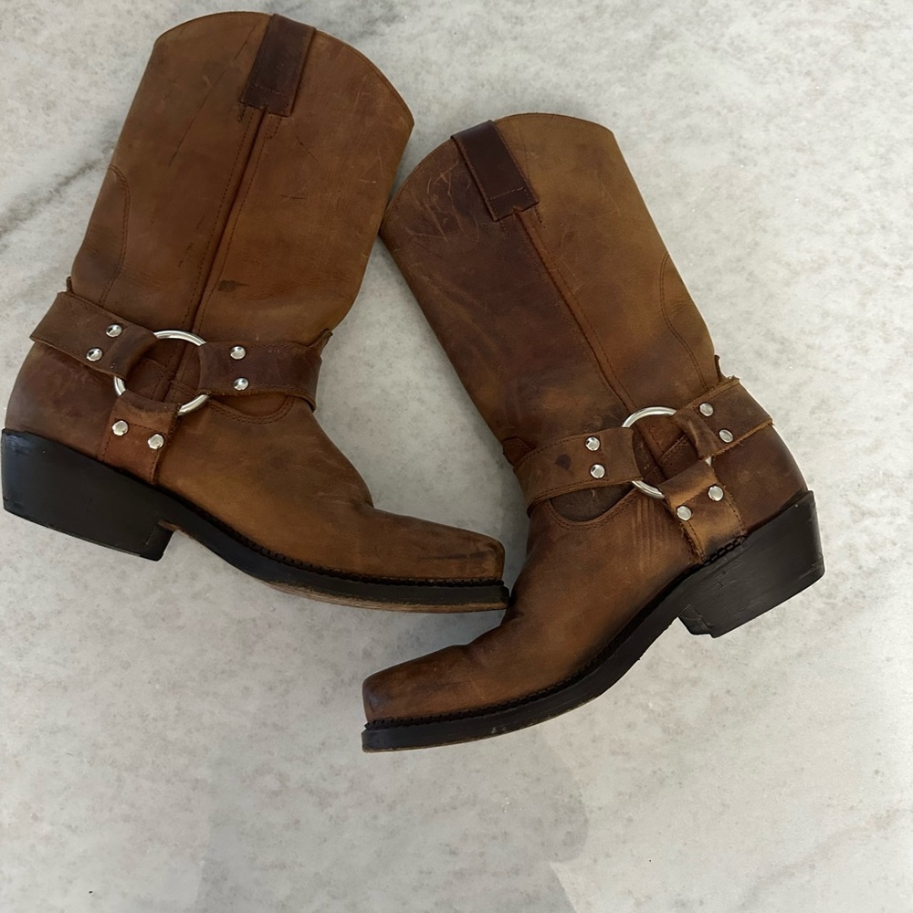 Freddy’s  Harness Women's Boots Leather 7.5!